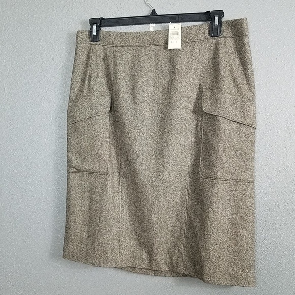Ann Taylor Dresses & Skirts - New Ann Taylor 16T Tweed Skirt 16 Tall